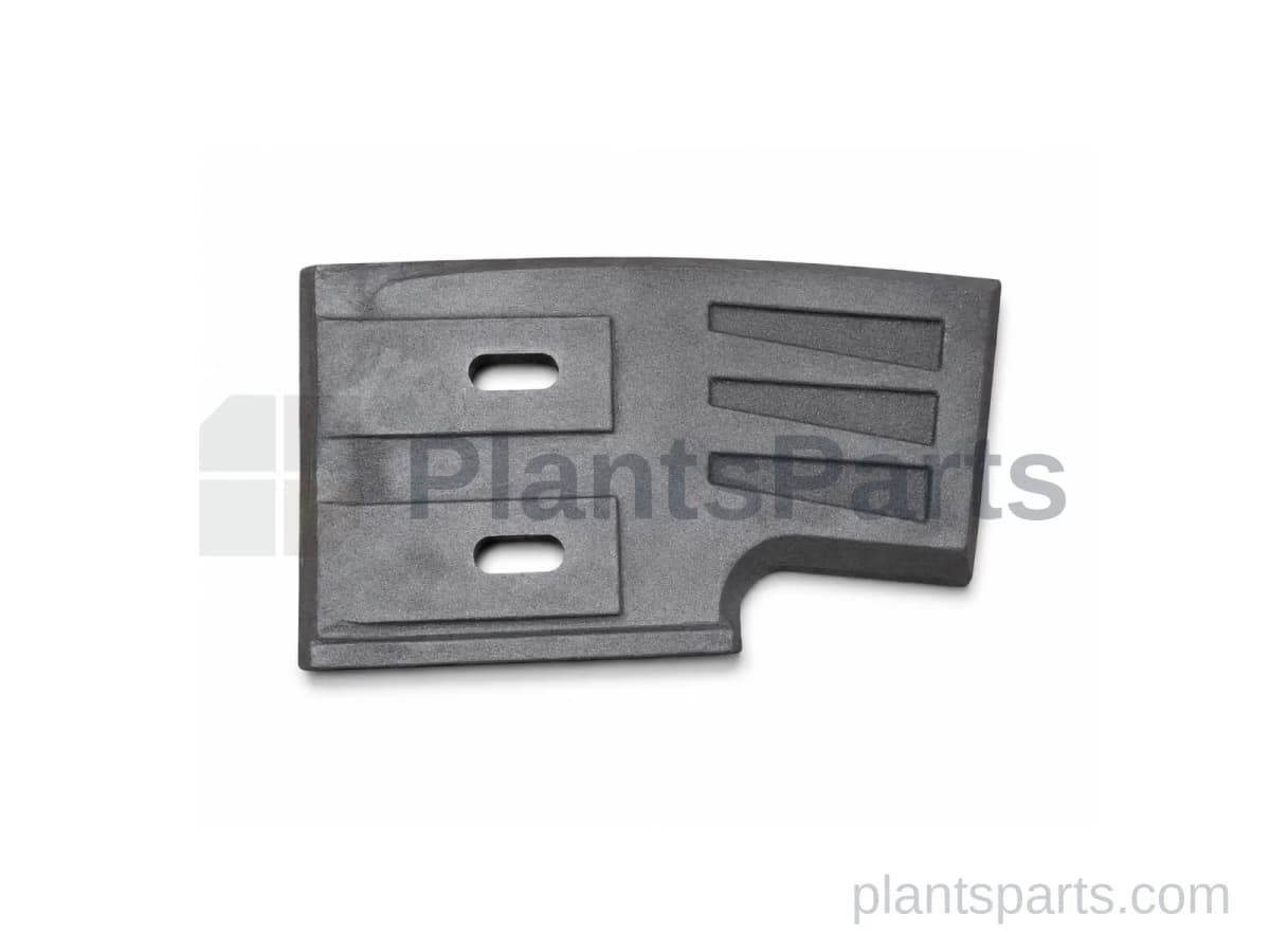 1019323 – Symmetric Upper Lateral Blade, for MEKA 2.0/2.25 m³ Twinshaft Mixer
