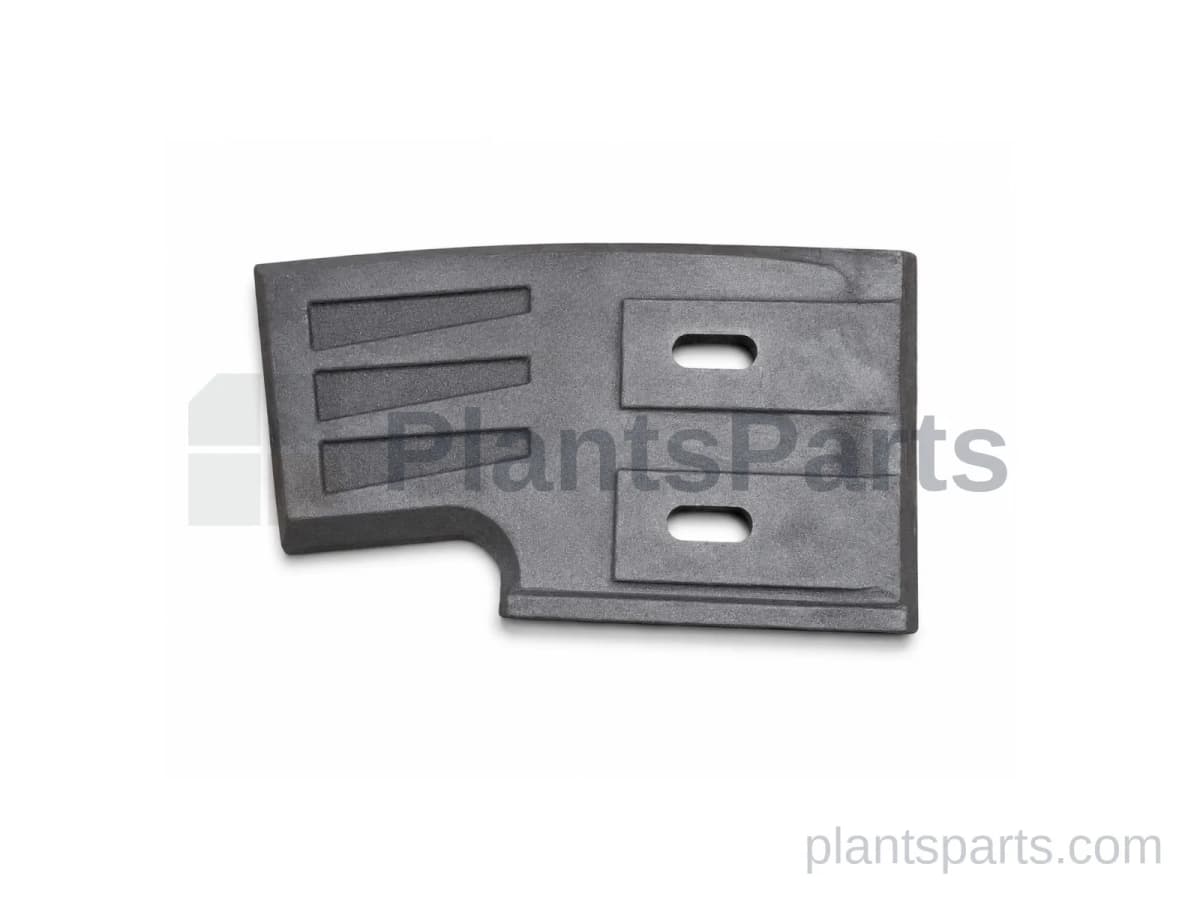 1019324 – Upper Lateral Blade, for MEKA 2.0/2.25 m³ Twinshaft Mixer